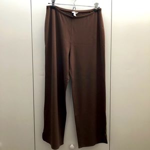 J Jill Wearever Collection wide leg pull on pants never worn